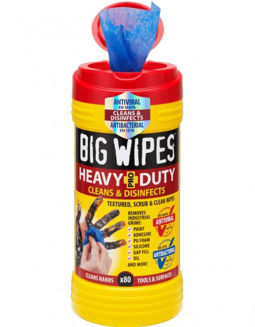 BIG WIPES® LINGETTES NETTOYANTES DÉSINFECTANTES