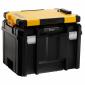 DEWALT® - PORTE-DOCUMENTS DE CHANTIER TSTAK AVEC RANGEMENTS - ÉCLAIRAGE LED